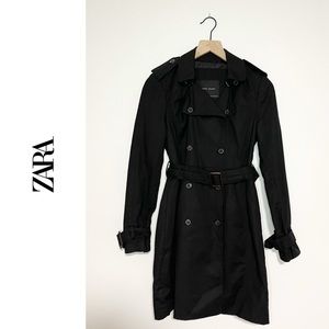 Zara | Black Trench Coat